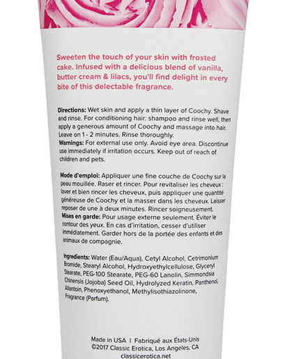 COOCHY Shave Cream - 7.2 oz Frosted Cake