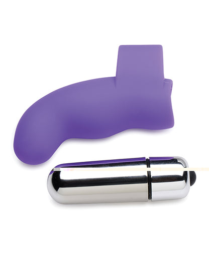 Curve Toys Gossip G-Thrill G Spot Finger Vibe - Violet