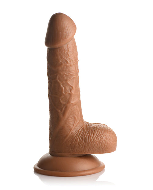 Curve Toys Fantasy Jock Baseball Brian 7" Dildo w/Balls - Tan