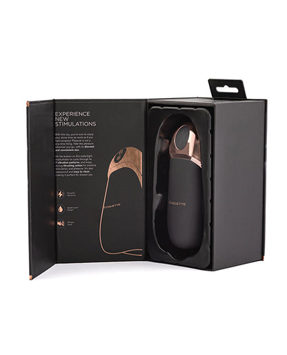 Coquette The Hedonist Stroker - Black/Rose Gold