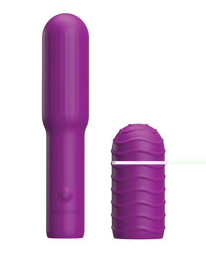 Pocket Rocket Elite Rechargeable w/Removable Sleeve - Purple
