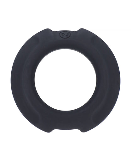 OptiMale FlexiSteel Cock Ring - 35mm Black