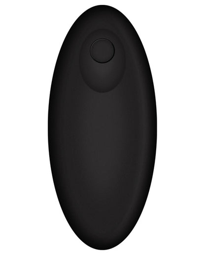 OptiMale Vibrating P Massager w/Wireless Remote - Black