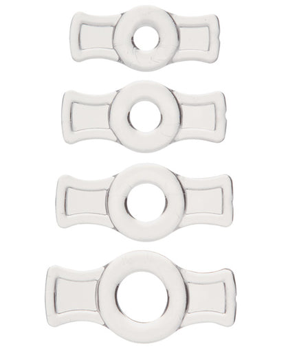 Titanmen Tools Cock Ring Set - Clear