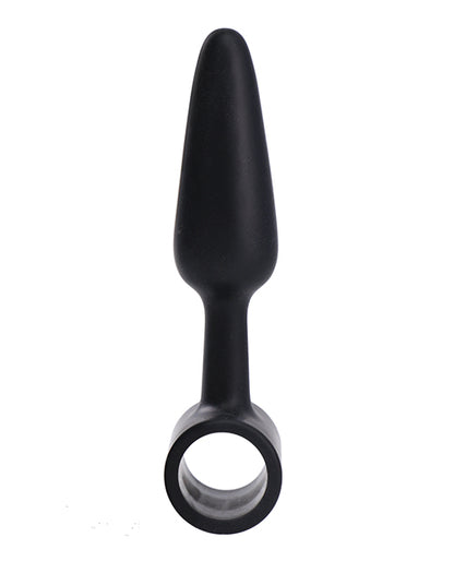 In A Bag 3" Vibrating Butt Plug - Black