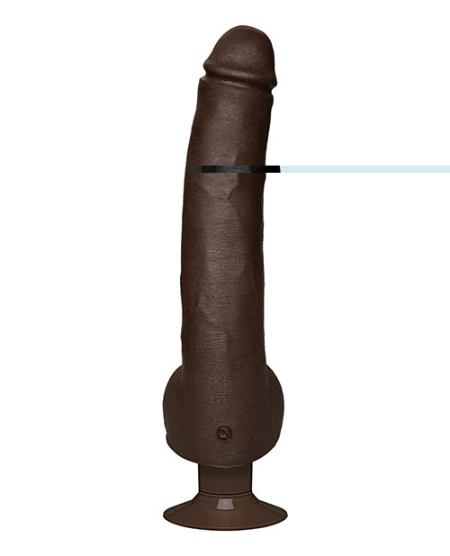 Signature Cocks ULTRASKYN 12" Cock Vibrating w/ Vac-U-Lock Suction Cup- Safaree Samuels Anaconda