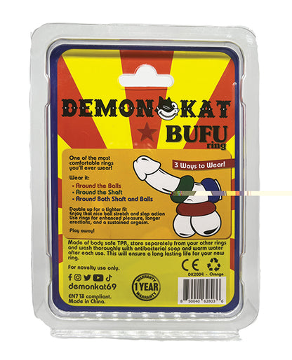 Demon Kat BuFu Ring - Orange