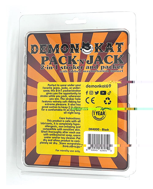 Demon Kat Pack n Jack - Black