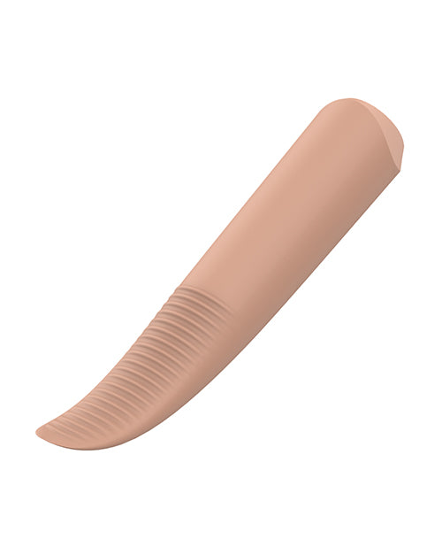 NUDE Laurel Rechargeable Travel Massager - Tan