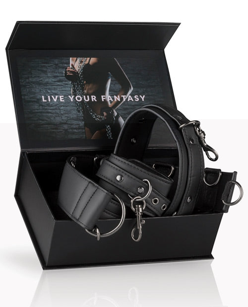 Easy Toys Neck To Wrist Restraint Set - Black