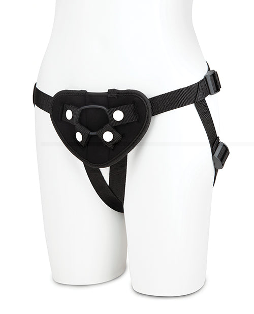 Lux Fetish Strap On Harness - Black