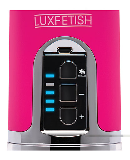Lux Fetish Pussy Pump w/Clit Clamp