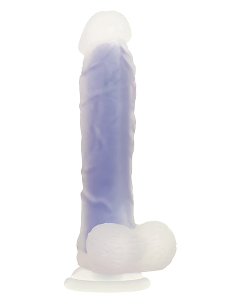 Evolved Luminous Dildo Non Vibrating - Purple