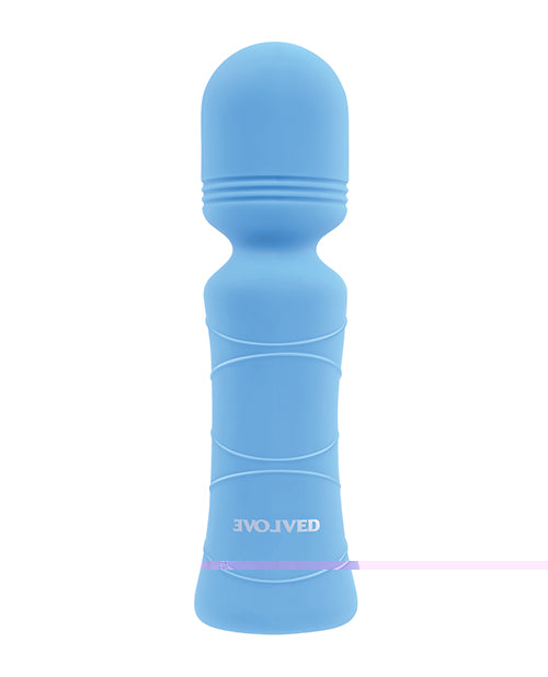 Evolved Out of The Blue Vibrating Mini Wand - Blue