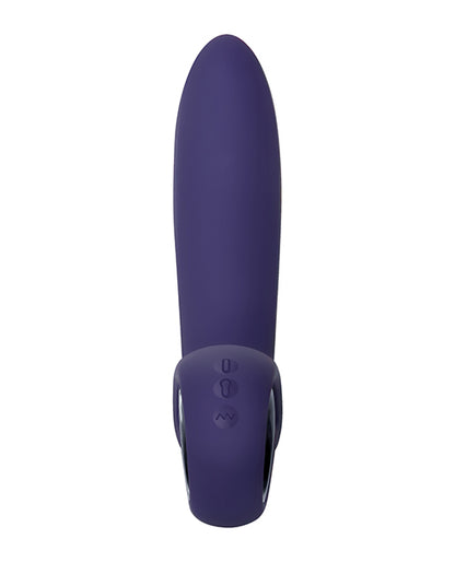 Evolved Inflatable G Rechargeable Vibrator - Purple