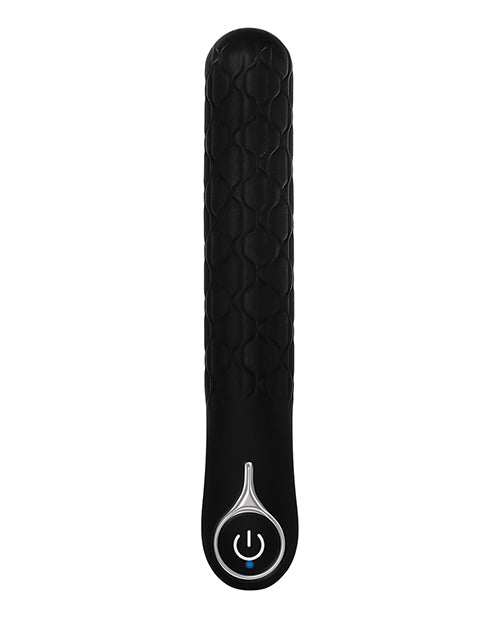 Evolved Quilted Love Rechargeable Vibrator - Black