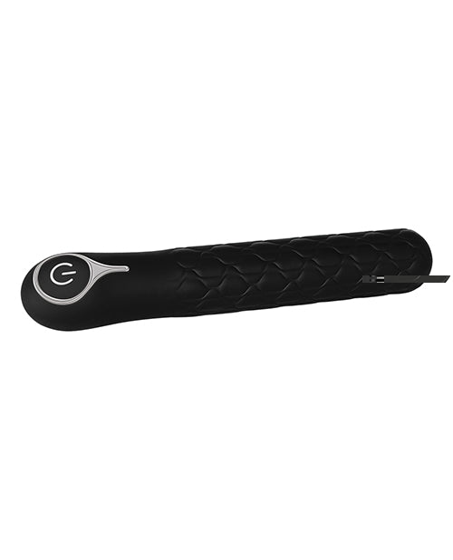 Evolved Quilted Love Rechargeable Vibrator - Black