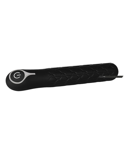 Evolved Quilted Love Rechargeable Vibrator - Black