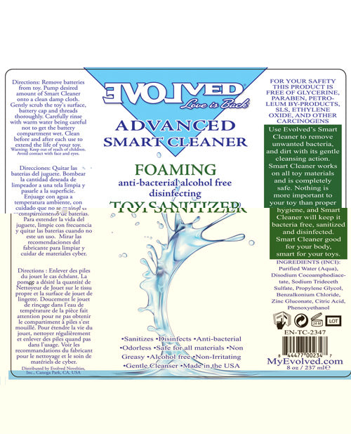 Evolved Smart Cleaner Foaming - 8oz