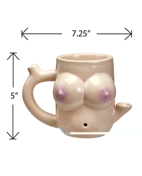 Fashioncraft Novelty Mug - Boobs Ivory