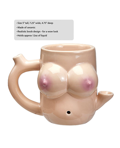 Fashioncraft Novelty Mug - Boobs Ivory