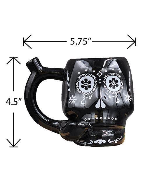 Fashioncraft Novelty Mug - Black Skull