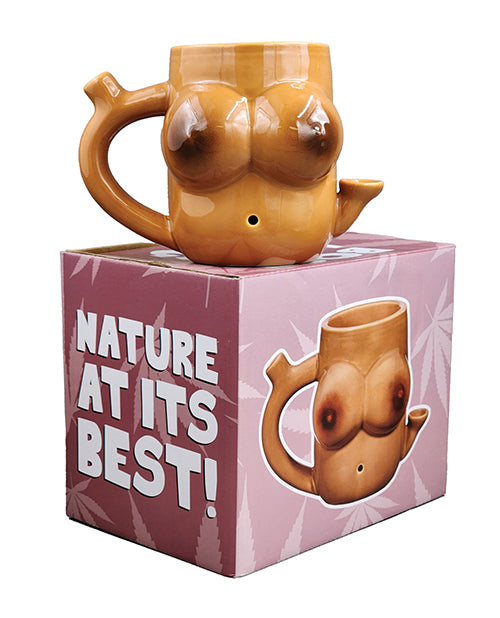 Fashioncraft Novelty Mug - Boobs Brown