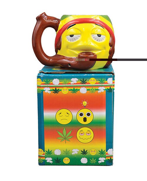 Fashioncraft Novelty Mug - Rasta Emoji