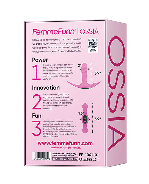 Femme Funn Ossia Wearable Vibrator - Pink