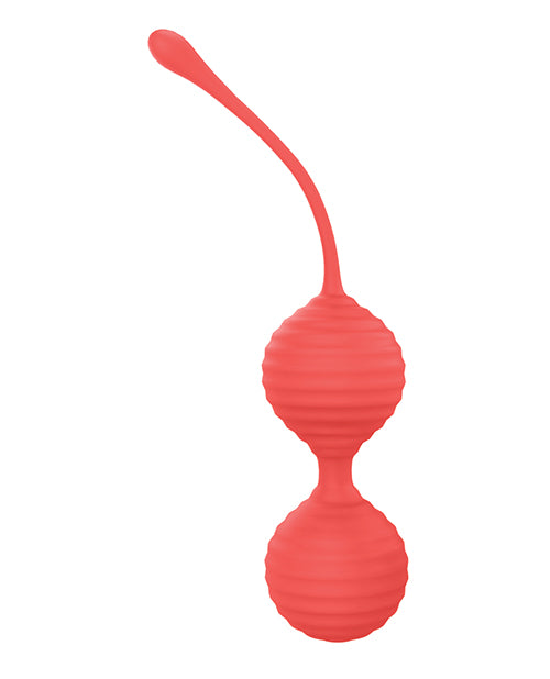 Luv Inc. Silicone Kegel Ball Set - Coral