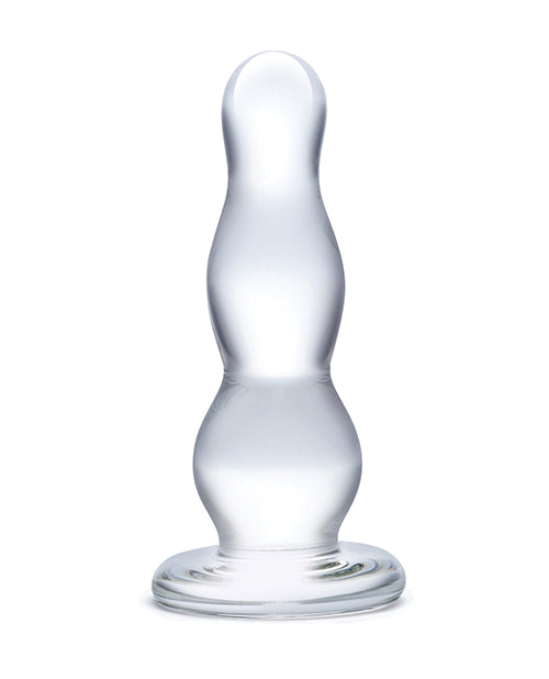 Glas 4" Butt Plug - Clear