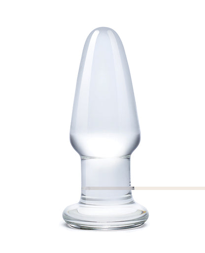 Glas 3.5" Butt Plug - Clear