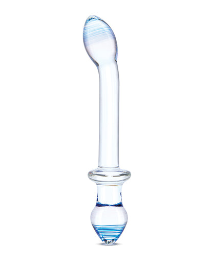 Glas 9.5" Double Play Dual Ended Dildo - Clear