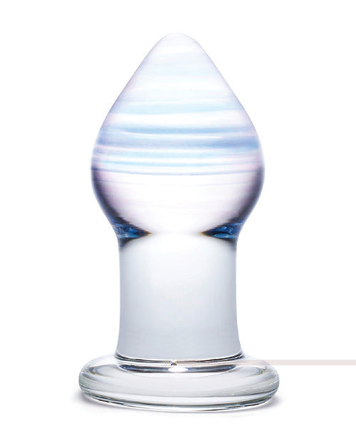 Glas Amethyst Rain Glass Butt Plug