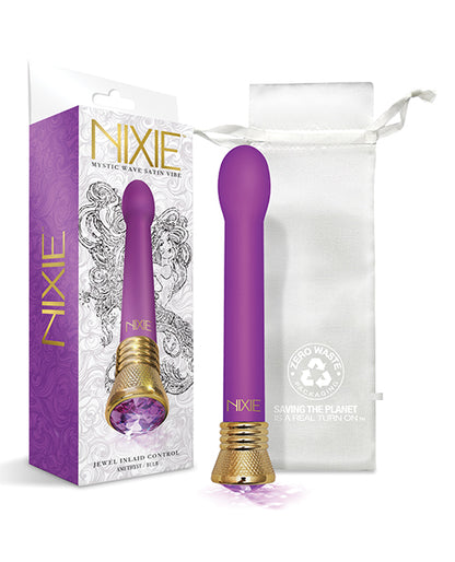 Nixie Mystic Wave Satin Bulb Vibe - 10 Function Amethyst