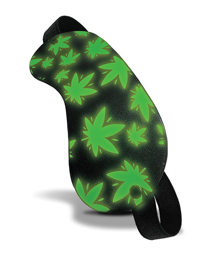 Stoner Vibes Glow in the Dark Blindfold