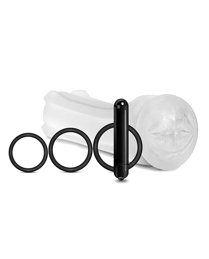 MSTR B8 Lip Service Vibrating Mouth Pack - Kit of 5 Clear