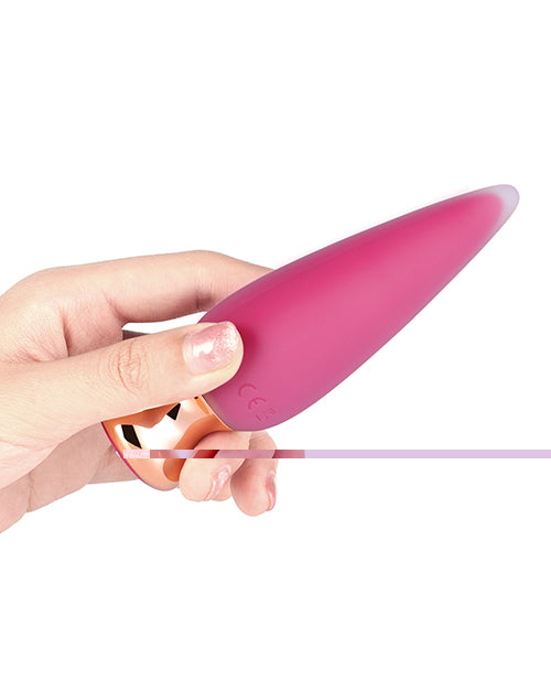 Doro Plus Vibrating Anal Plug w/Remote Control - Pink