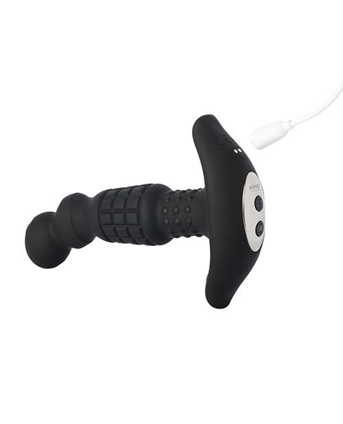 Pineapple Man Vibrating Prostate Massager - Black