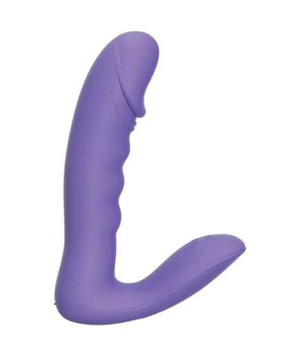 RORA App-Controlled Rotating G-Spot Vibrator & Clitoral Stimulator - Purple