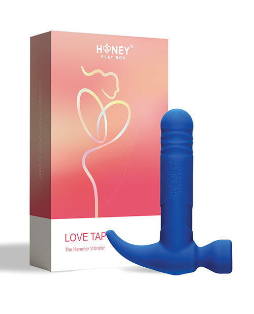 Love Tap the Hammer Vibrator - Blue