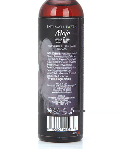 Intimate Earth Mojo Water Based Relaxing Anal Glide - 4 oz