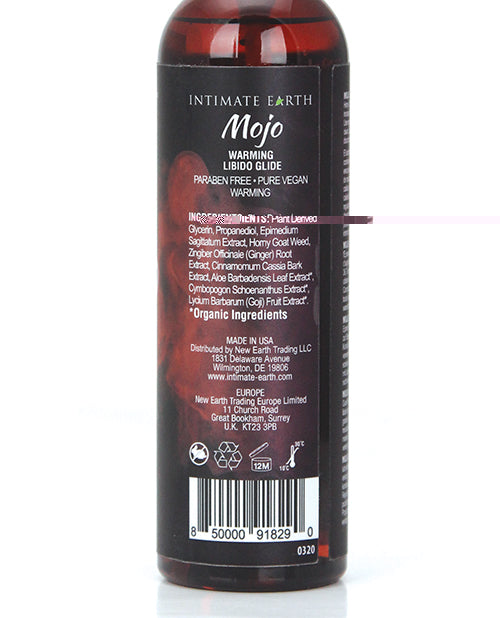 Intimate Earth Mojo Horny Goat Weed Libido Warming Glide - 4 oz