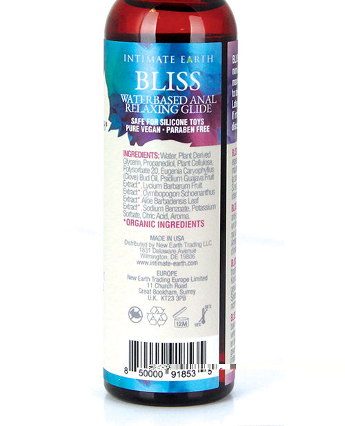 Intimate Earth Bliss Anal Relaxing Waterbased Glide - 120 ml