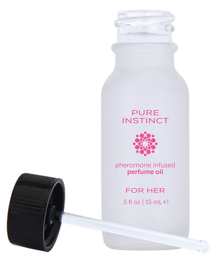 Pure Instinct Pheromone Perfume Oil for Her - .5 oz