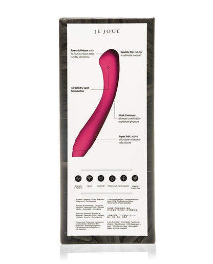 Je Joue Juno G Spot Vibrator - Fuchsia