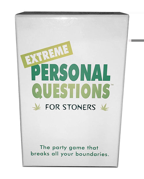 Extreme Personal Questions for Stoners Card Game