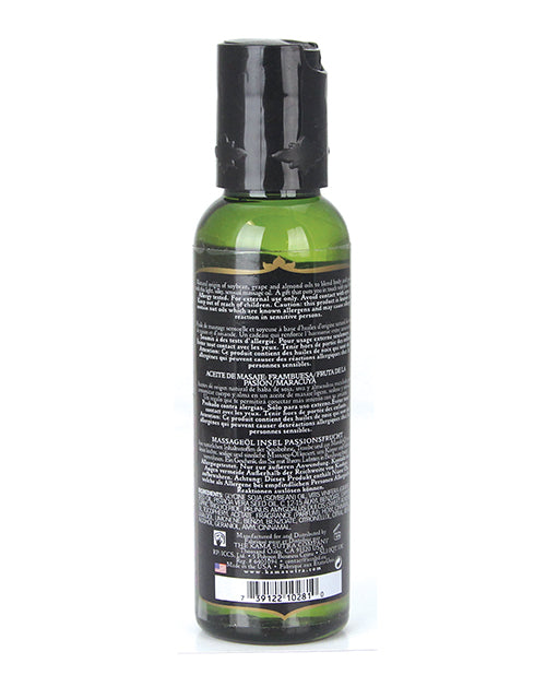 Kama Sutra Naturals Massage Oil - 2 oz Island Passion Berry