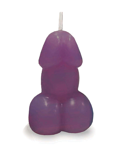 Eden's Penis Candle - Purple - Vanilla