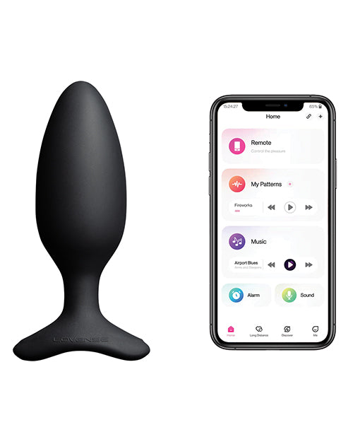 Lovense Hush 2 1.75" Butt Plug - Black